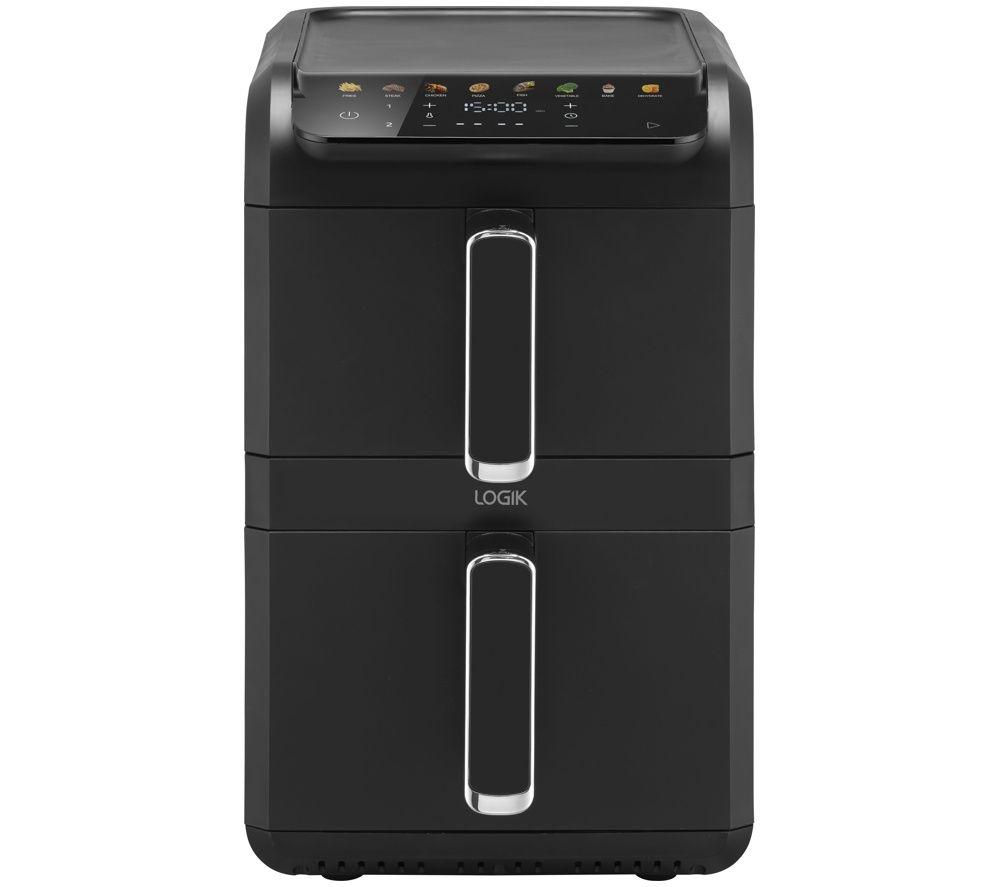 LOGIK L10AFB26 Double Stack Air Fryer - Black