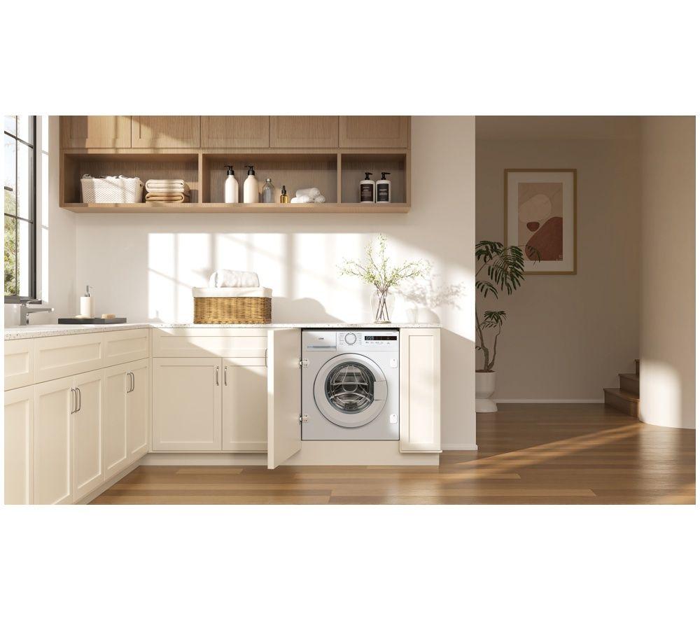 LOGIK Avant 06 LIW814W26 Integrated 8 kg 1400 Spin Washing Machine - White image number 11 of 11