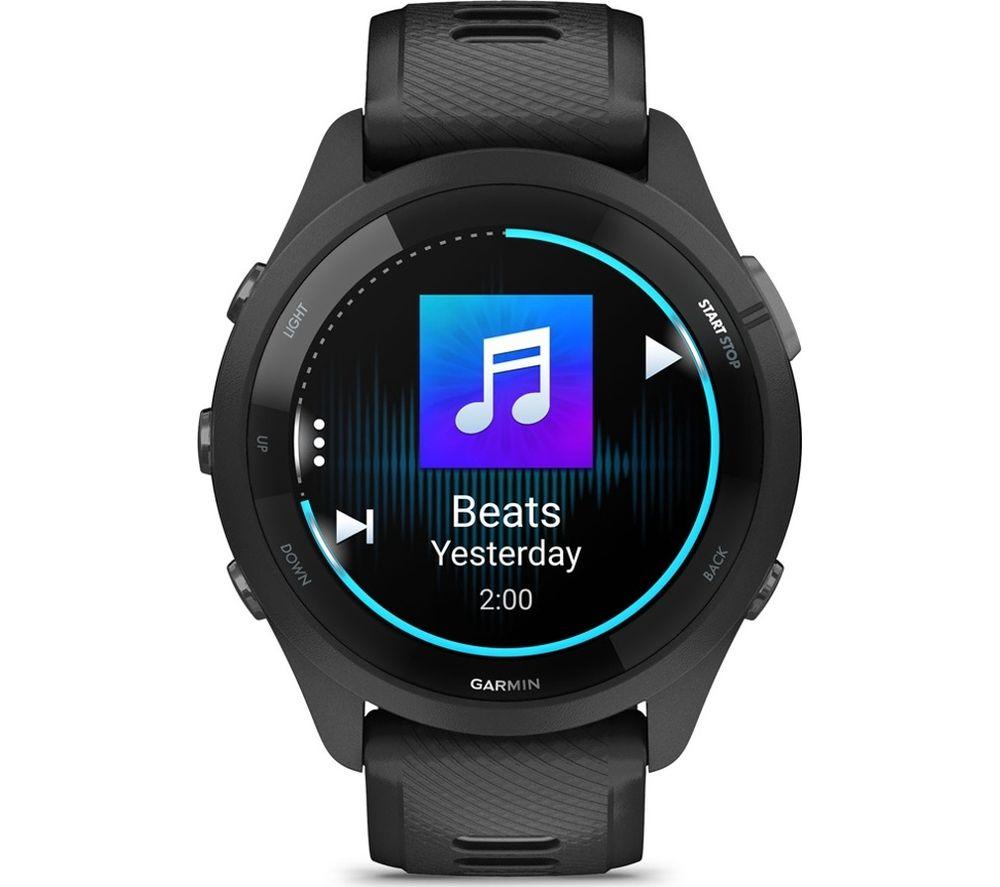 GARMIN Forerunner 265 Sports Watch - Powder Grey, 46 mm image number 7 of 8