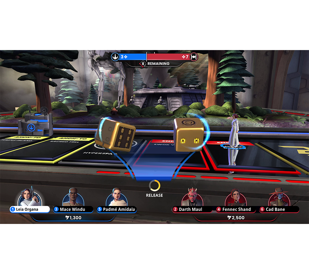 NINTENDO SWITCH 2 Monopoly Star Wars Heroes vs Villains image number 7 of 10