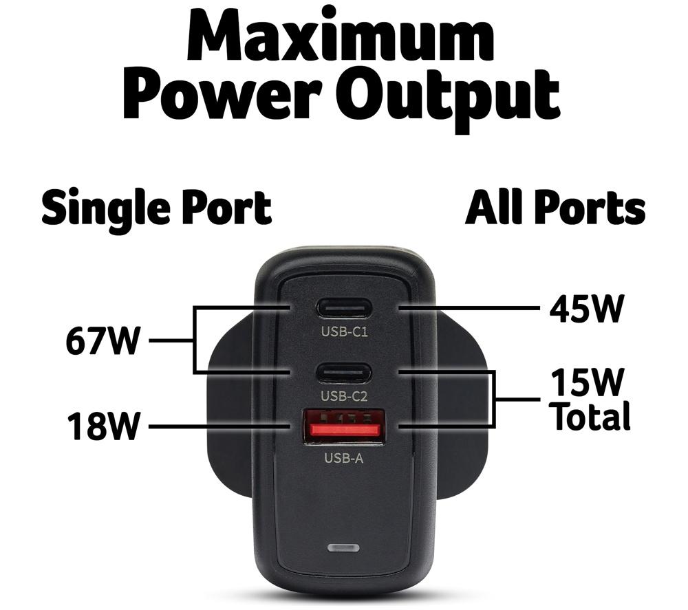 ACER 67 W GaN USB Type-C Charger - 2 m image number 6 of 7