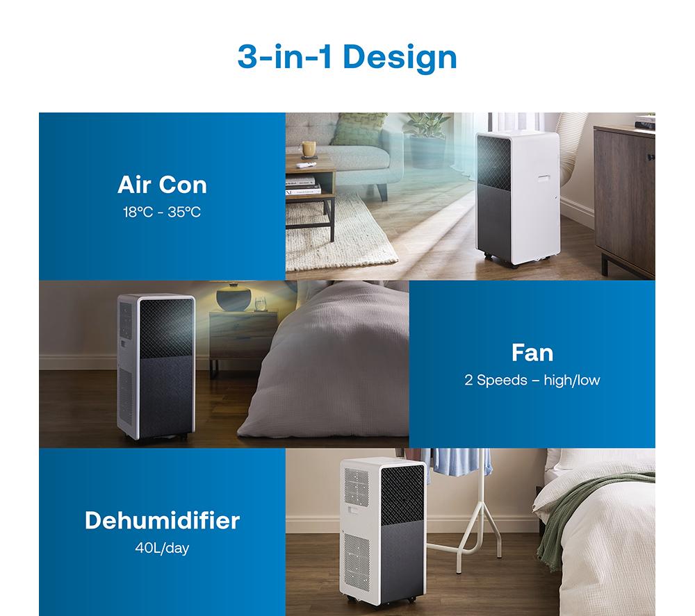 DIMPLEX Eco Air Portable Air Conditioner & Dehumidifier image number 2 of 15