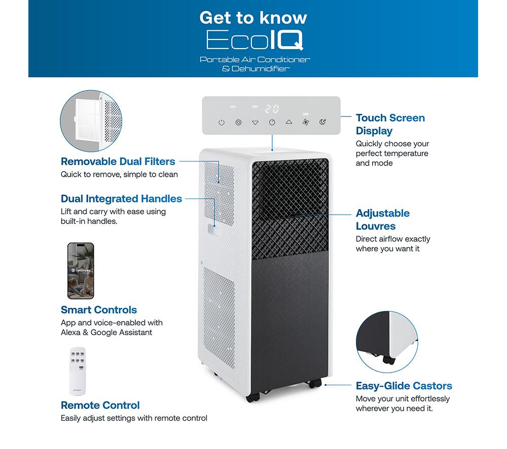 DIMPLEX Eco Air Portable Air Conditioner & Dehumidifier image number 11 of 15