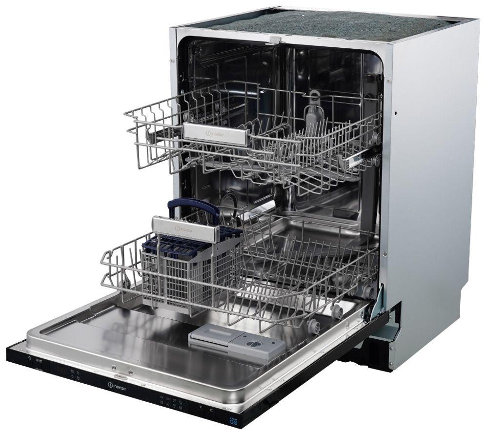 INDESIT Push&Go IN2IE13CNO8UK Full-size Fully Integrated Dishwasher image number 4 of 6