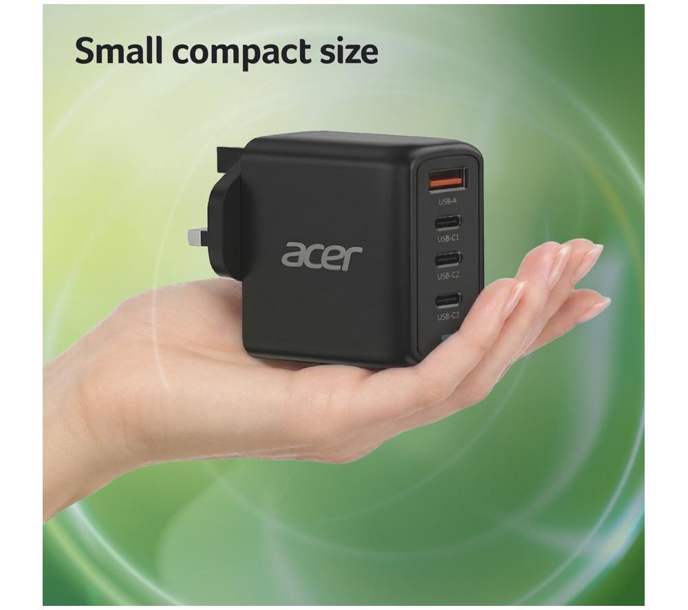 ACER 100 W GaN USB Type-C Charger - 2 m image number 4 of 7