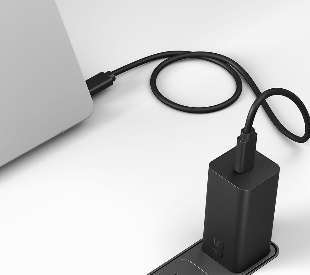 HP Universal 65 W USB-C GaN Wall Laptop Charger image number 9 of 16