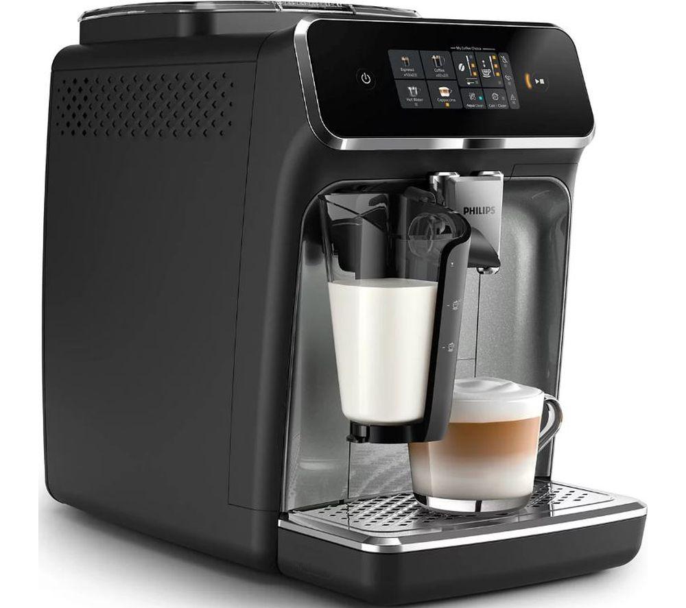 PHILIPS Series 2300 EP2339/40 Bean to Cup Coffee Machine - Black, Black