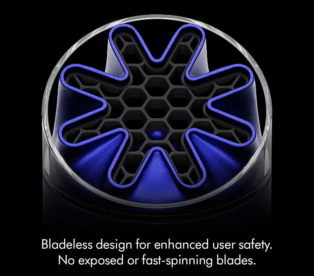 DYSON Dyson Hushjet Mini Cool Handheld Fan - Cobalt Blue image number 4 of 6