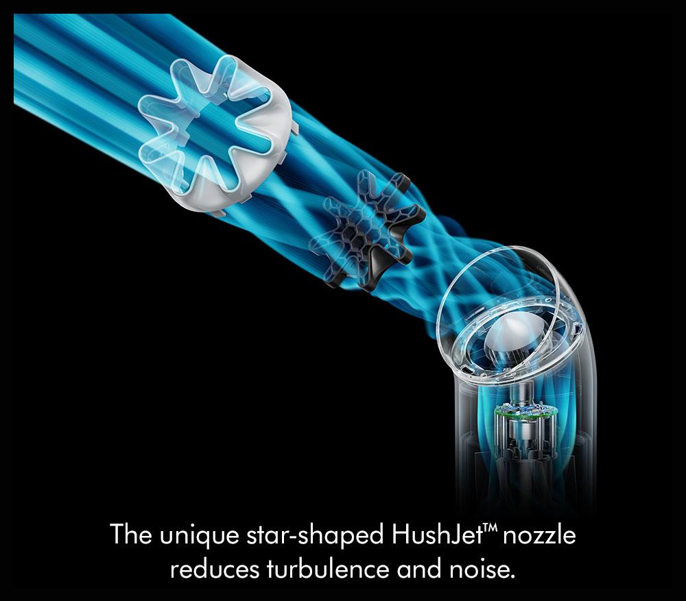 DYSON Dyson Hushjet Mini Cool Handheld Fan - Cobalt Blue image number 5 of 6