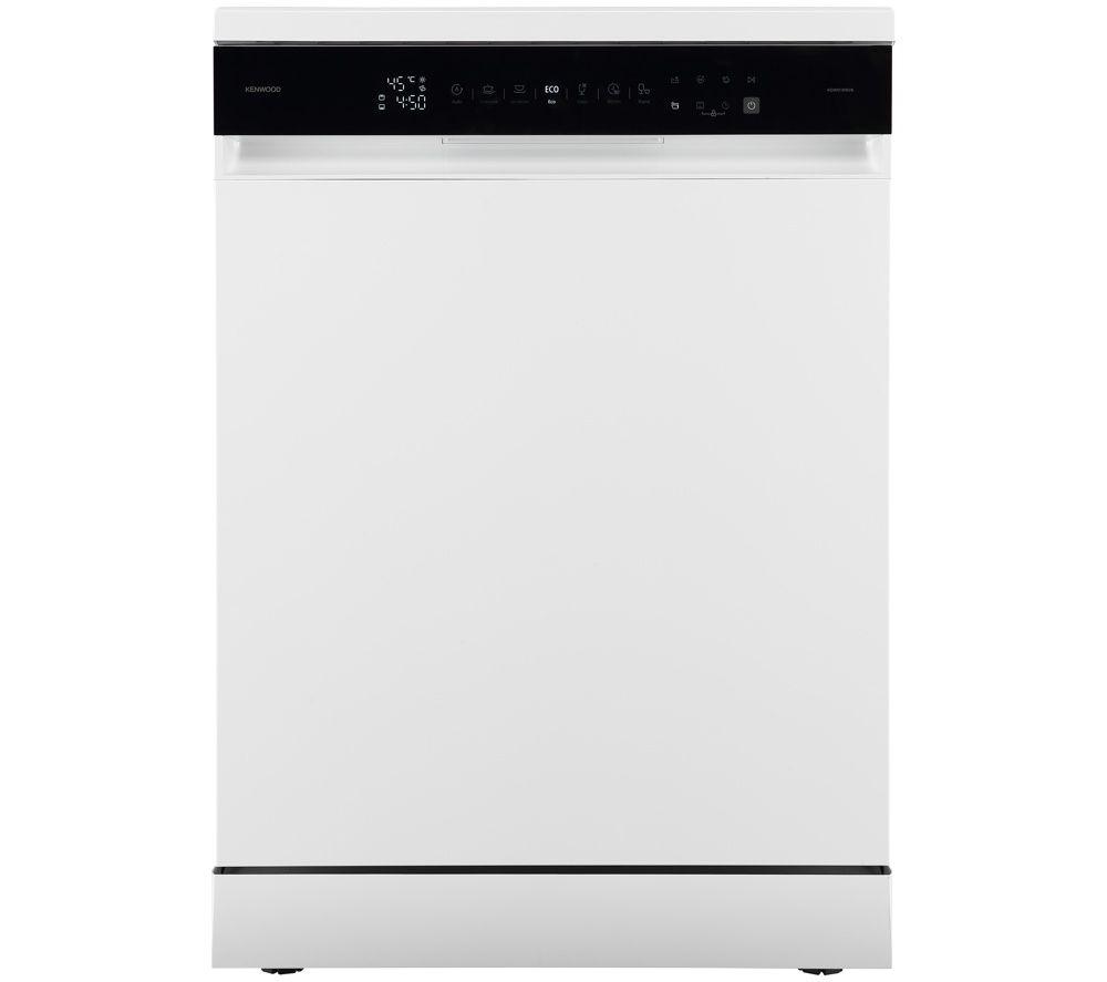 KENWOOD KDWD16W26 Full-size Dishwasher - White image number 2 of 12
