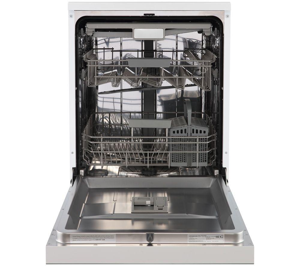 KENWOOD KDWD16W26 Full-size Dishwasher - White image number 3 of 12