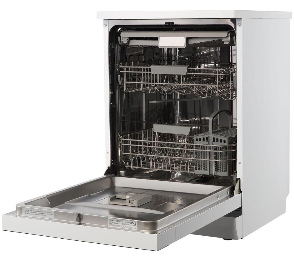 KENWOOD KDWD16W26 Full-size Dishwasher - White image number 7 of 12
