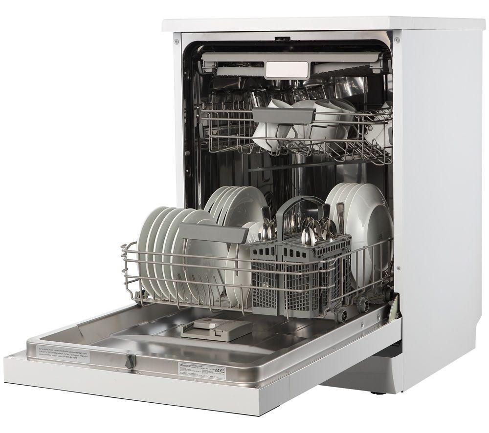KENWOOD KDWD16W26 Full-size Dishwasher - White image number 12 of 12