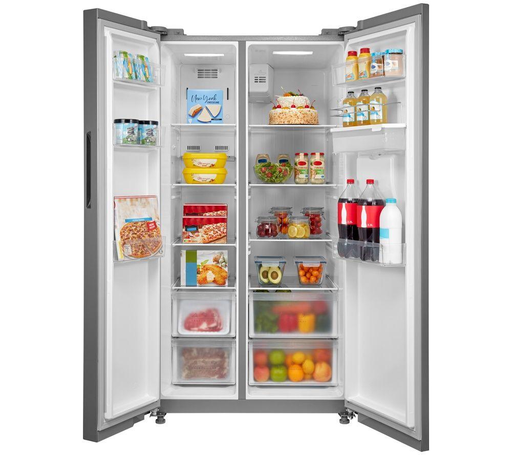 LOGIK LSBSDX26 American-Style Fridge Freezer - Inox image number 4 of 7