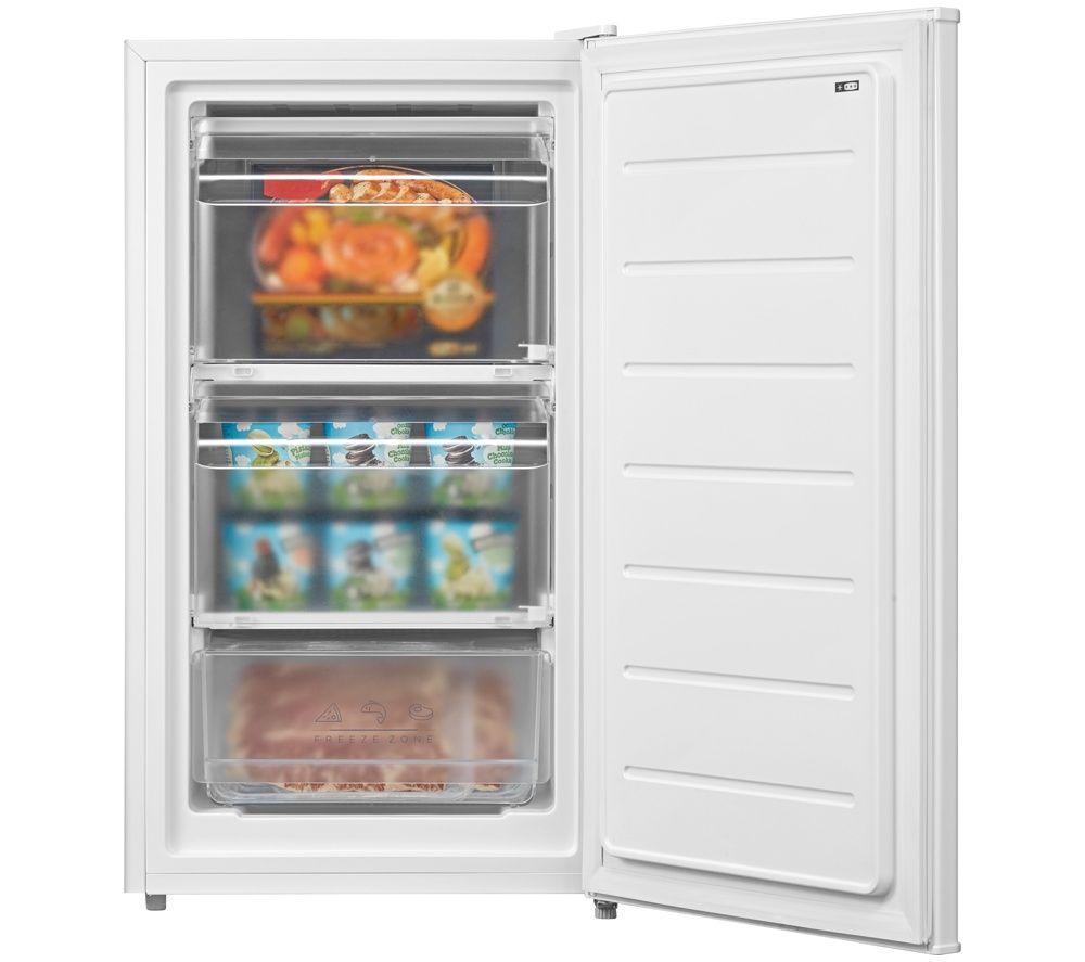 LOGIK LUF48W26 Undercounter Freezer - White image number 4 of 5