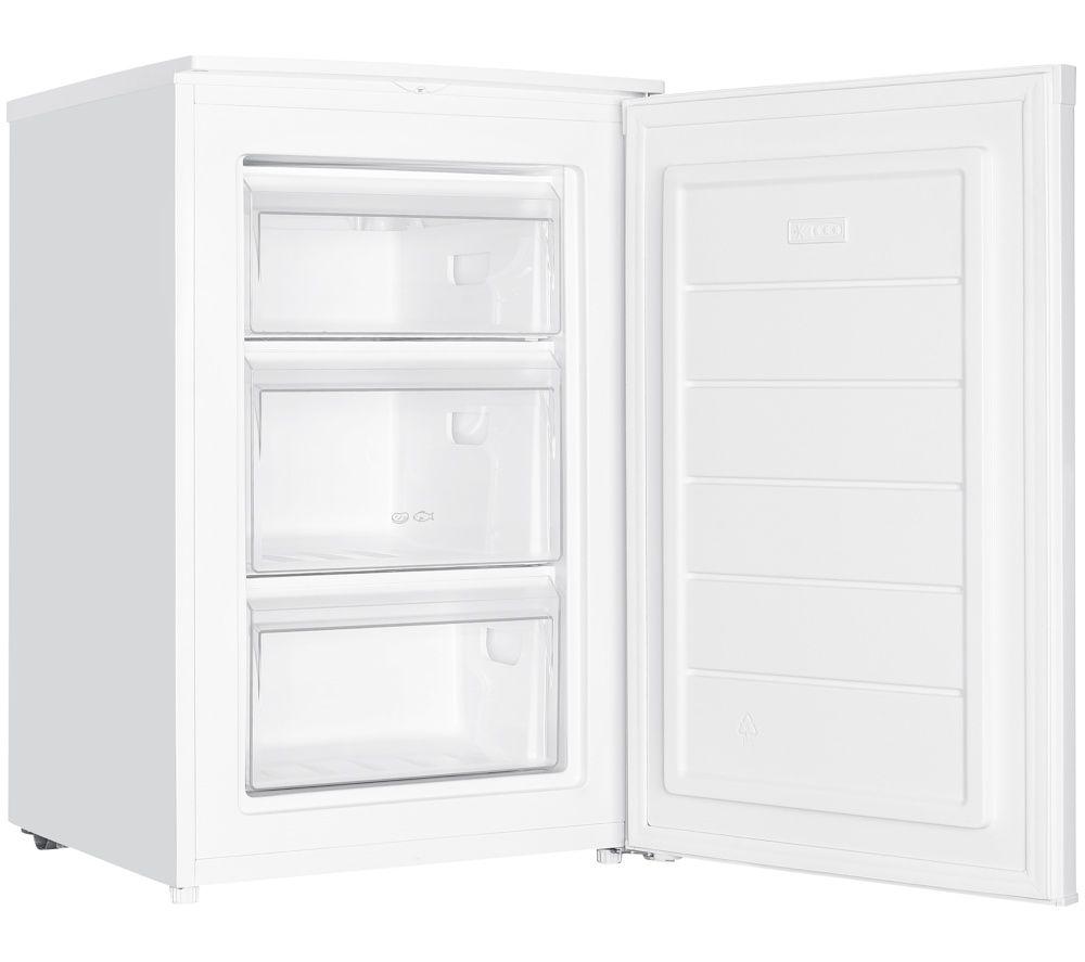 LOGIK LUF55W26 Undercounter Freezer - White image number 3 of 8