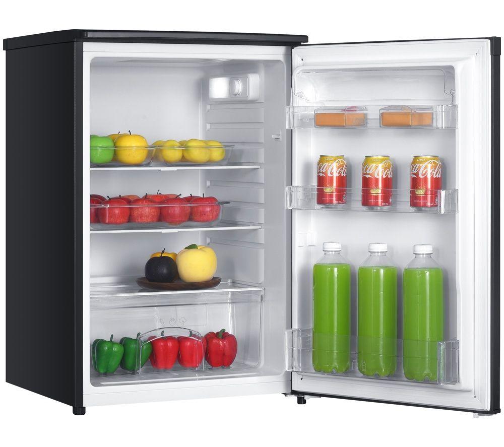 LOGIK LUL55B26 Undercounter Larder Fridge - Black image number 4 of 7