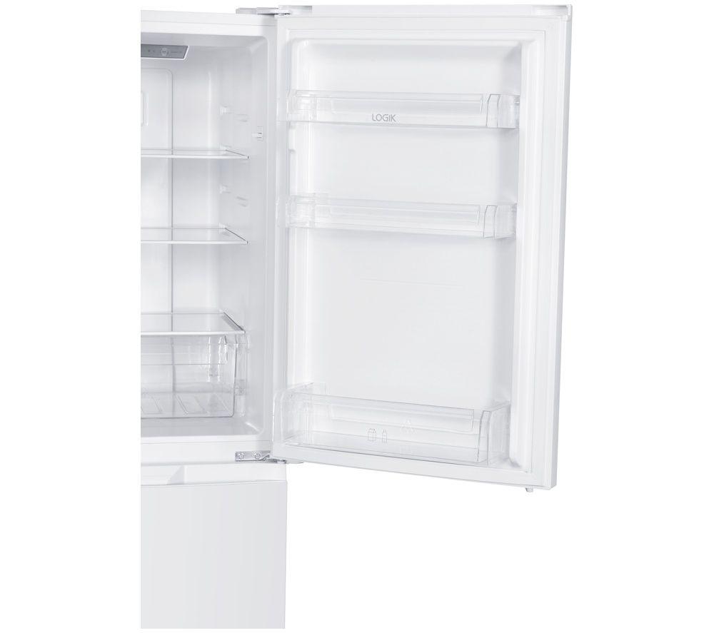 LOGIK LFC55W26 60/40 Fridge Freezer - White image number 8 of 9