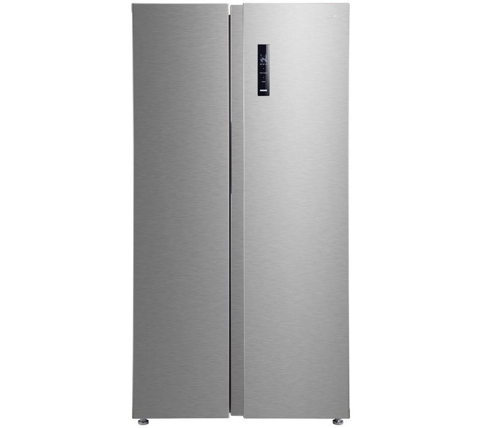 LOGIK LSBSX26 American-Style Fridge Freezer - Inox