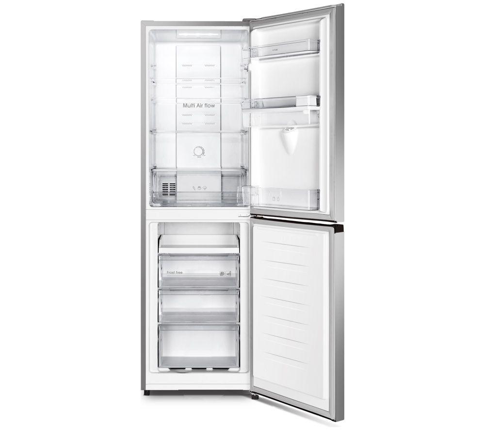 LOGIK LFCD55X26 50/50 Fridge Freezer - Inox image number 2 of 5
