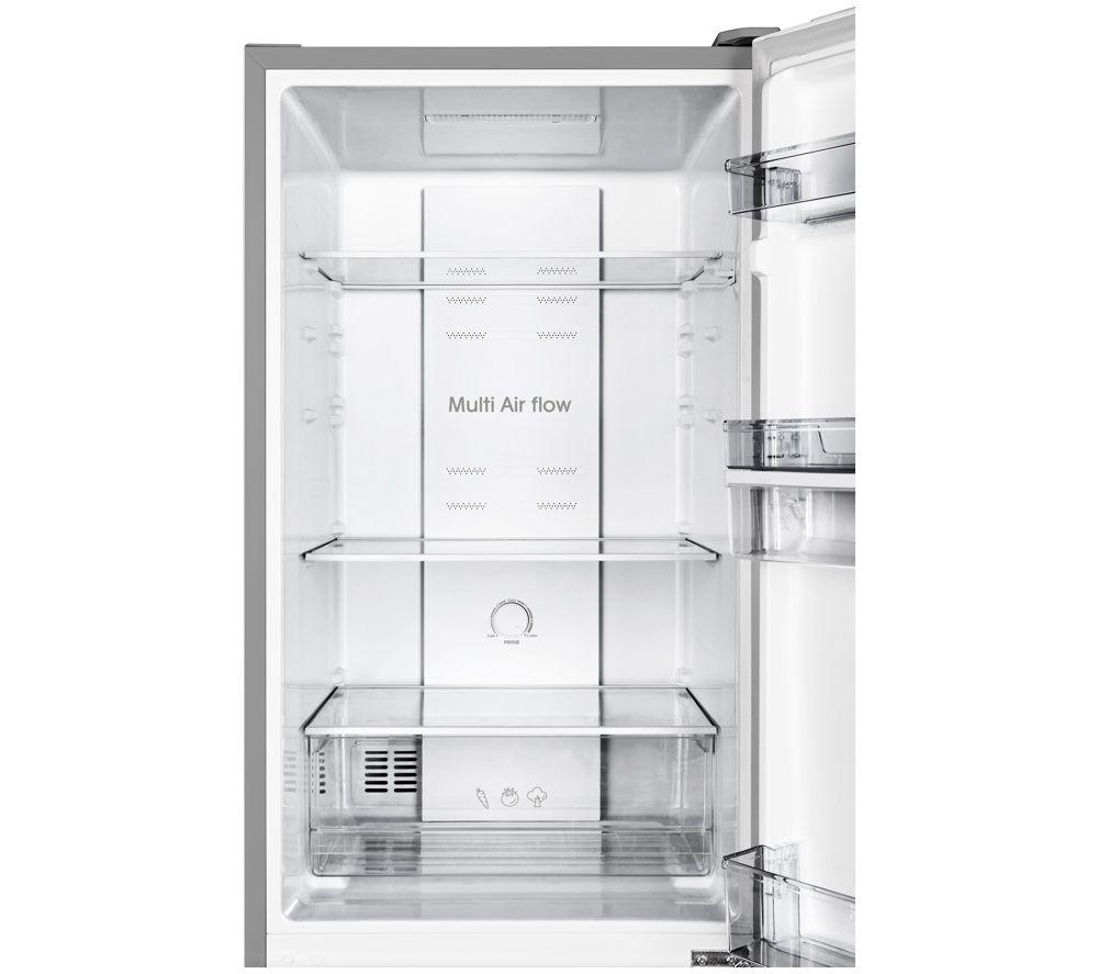 LOGIK LFCD55X26 50/50 Fridge Freezer - Inox image number 4 of 5