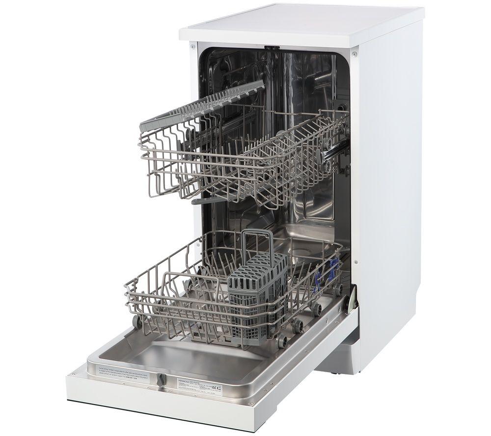 KENWOOD KDW45W26 Slimline Dishwasher - White image number 7 of 13