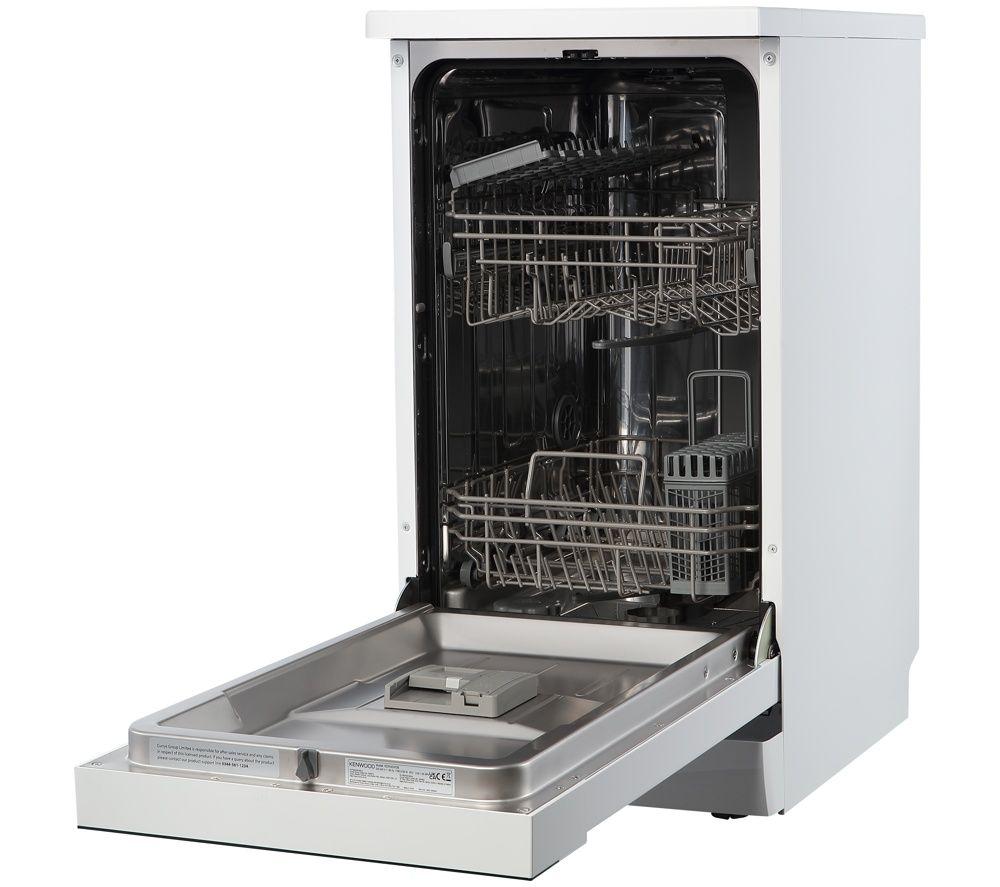 KENWOOD KDW45W26 Slimline Dishwasher - White image number 8 of 13