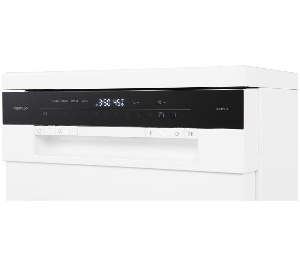 KENWOOD KDW45W26 Slimline Dishwasher - White image number 9 of 13
