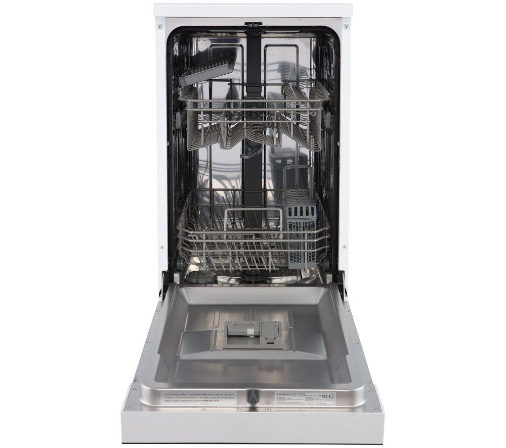KENWOOD KDW45W26 Slimline Dishwasher - White image number 12 of 13