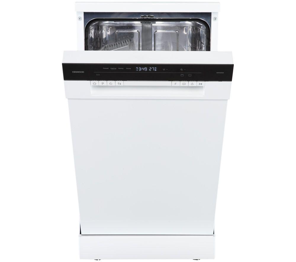 KENWOOD KDW45W26 Slimline Dishwasher - White image number 13 of 13