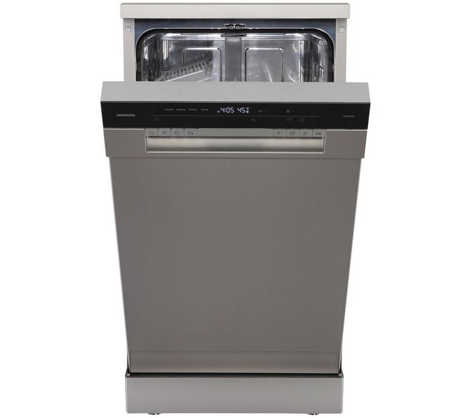 KENWOOD KDW45X26 Slimline Dishwasher - Silver