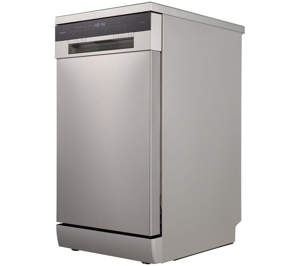KENWOOD KDW45X26 Slimline Dishwasher - Silver image number 7 of 8