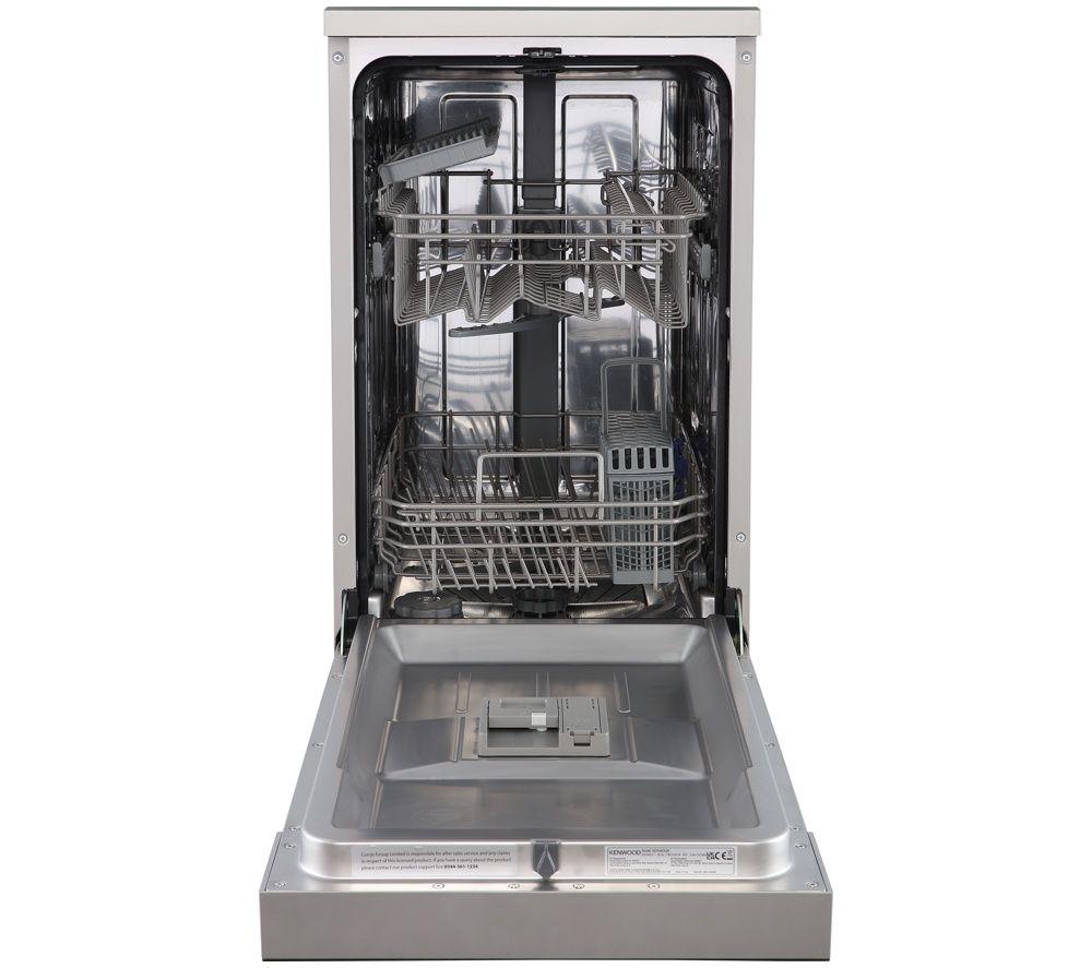 KENWOOD KDW45X26 Slimline Dishwasher - Silver image number 8 of 8
