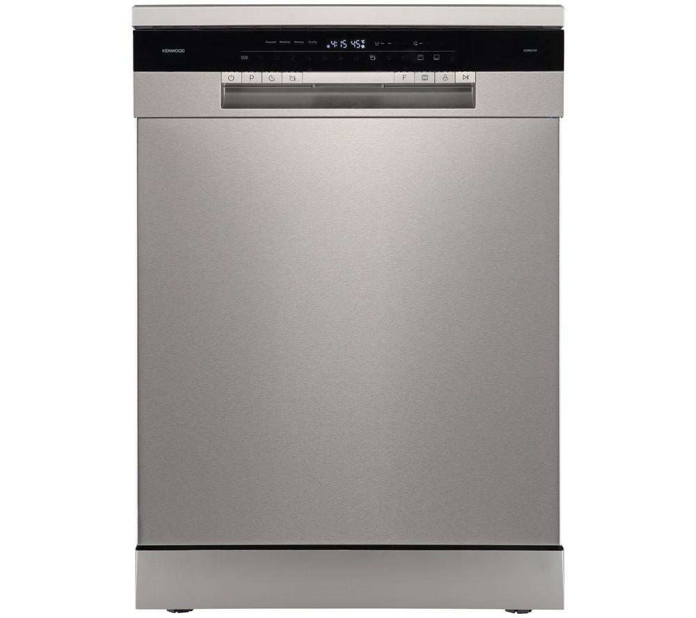 KENWOOD KDW60X26 Full-size Dishwasher - Silver image number 4 of 13