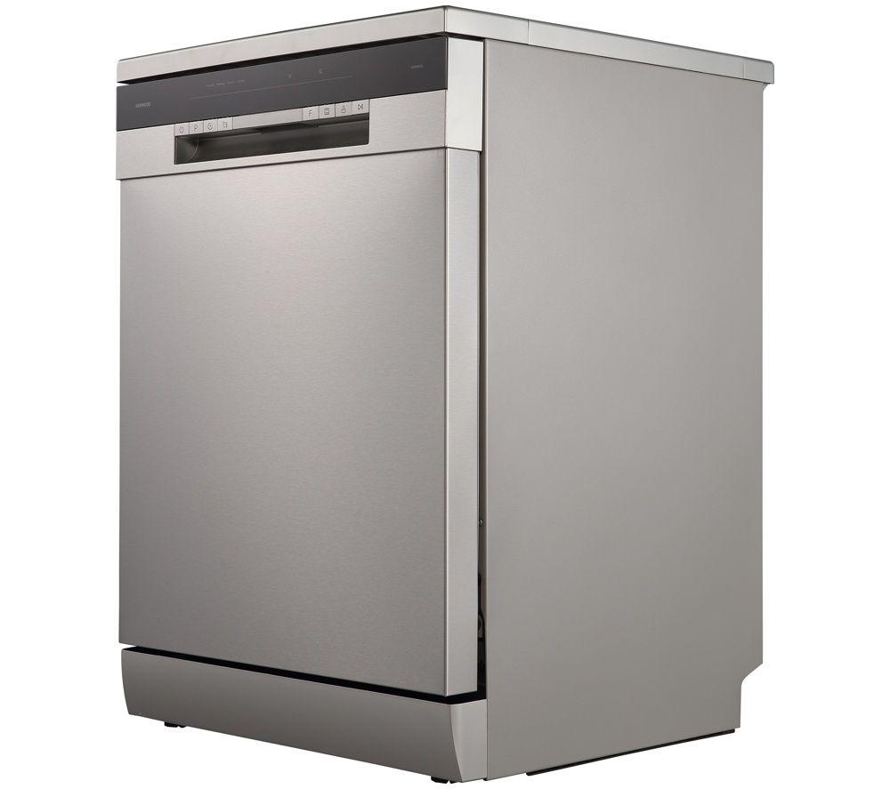 KENWOOD KDW60X26 Full-size Dishwasher - Silver image number 8 of 13