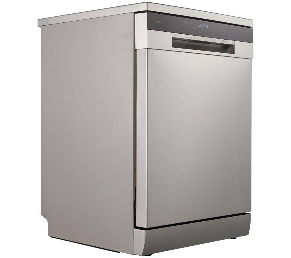 KENWOOD KDW60X26 Full-size Dishwasher - Silver image number 9 of 13