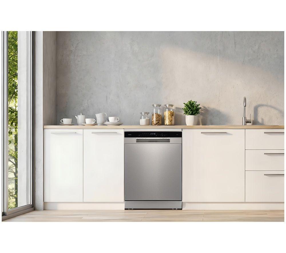 KENWOOD KDW60X26 Full-size Dishwasher - Silver image number 10 of 13