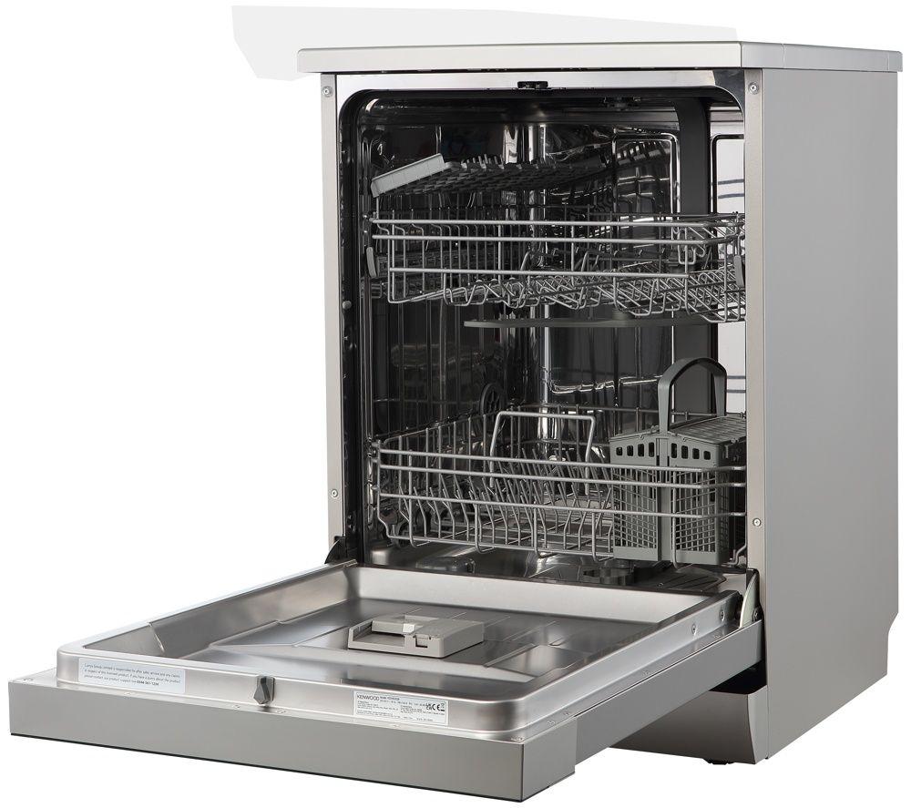 KENWOOD KDW60X26 Full-size Dishwasher - Silver image number 13 of 13