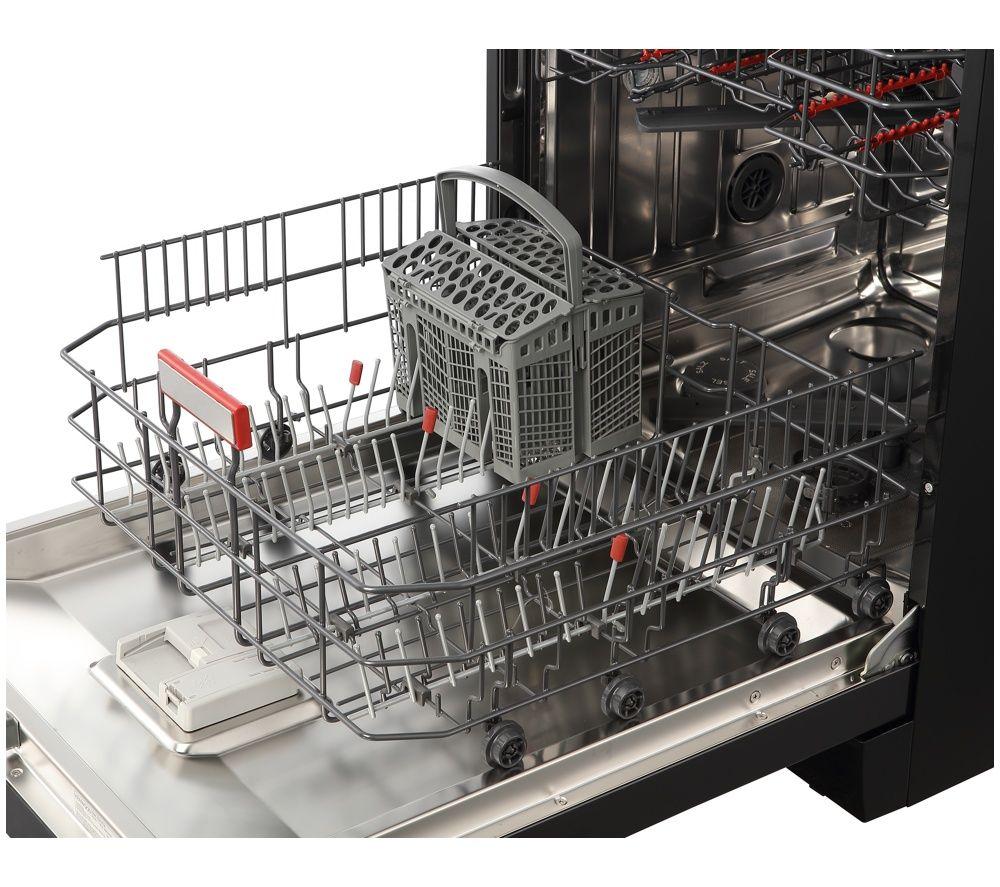 KENWOOD KDW16T26 Full Size Dishwasher - Black Inox image number 9 of 13
