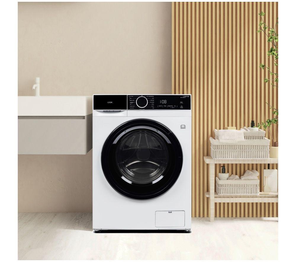 LOGIK L10W7D26 10 Kg Washer Dryer - White image number 2 of 11