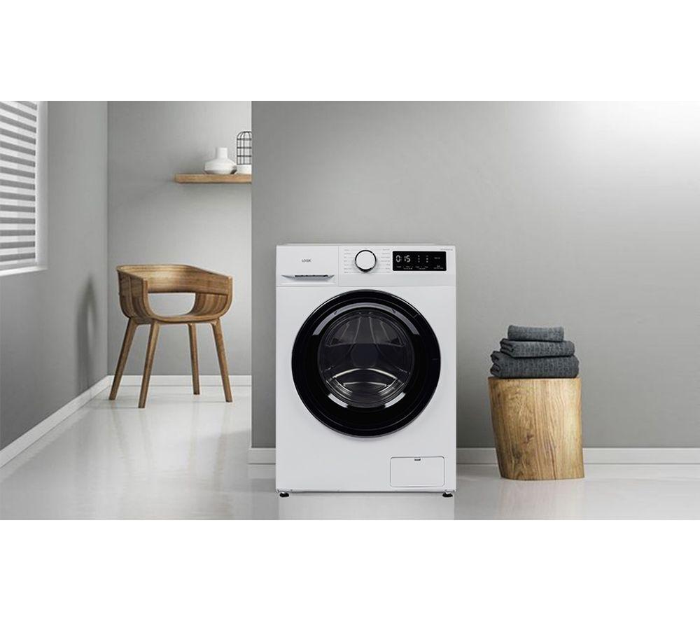 LOGIK L814WMP26 8 kg 1400 Spin Washing Machine - White image number 2 of 7
