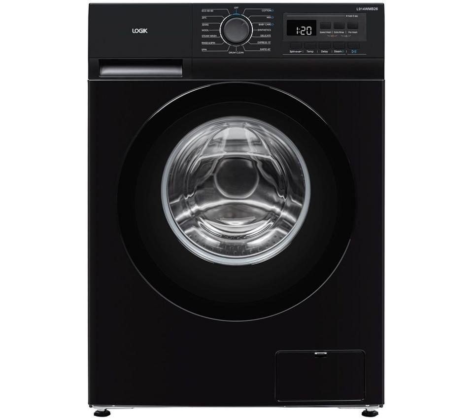LOGIK L914WMB26 9 kg 1400 Spin Washing Machine - Black