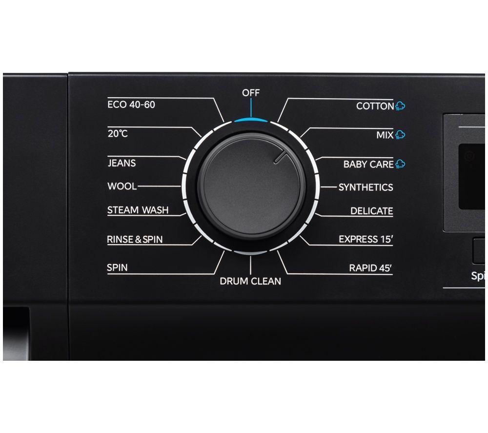LOGIK L914WMB26 9 kg 1400 Spin Washing Machine - Black image number 6 of 11