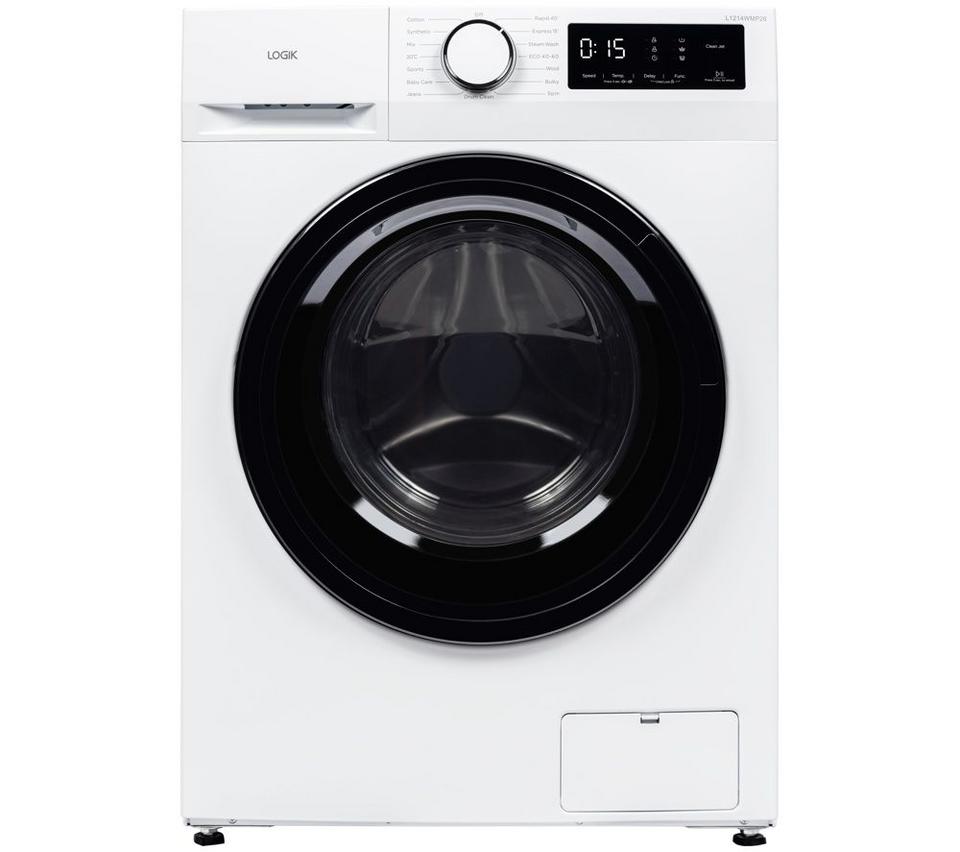 LOGIK L1214WMP26 12 kg 1400 Spin Washing Machine - White