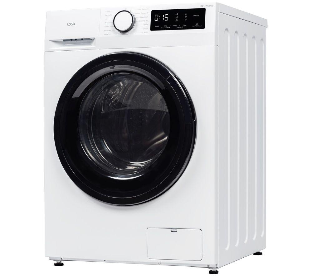 LOGIK L1214WMP26 9 kg 1400 Spin Washing Machine - White image number 2 of 9