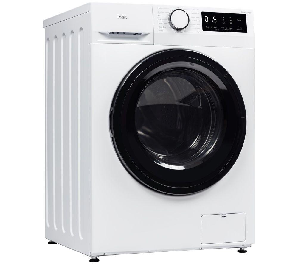 LOGIK L1214WMP26 9 kg 1400 Spin Washing Machine - White image number 3 of 9