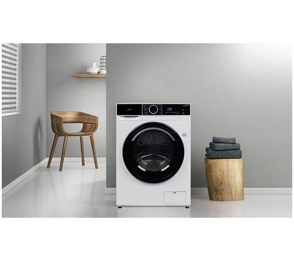 LOGIK L8W6D26 8 Kg Washer Dryer - White image number 11 of 11