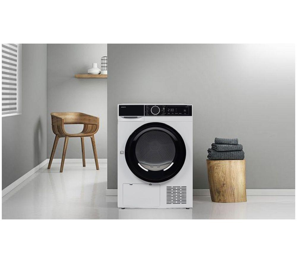 KENWOOD KHP8W26 8 kg Heat Pump Tumble Dryer - White image number 3 of 12