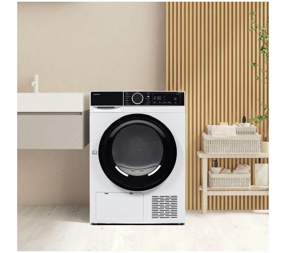 KENWOOD KHP8W26 8 kg Heat Pump Tumble Dryer - White image number 4 of 12