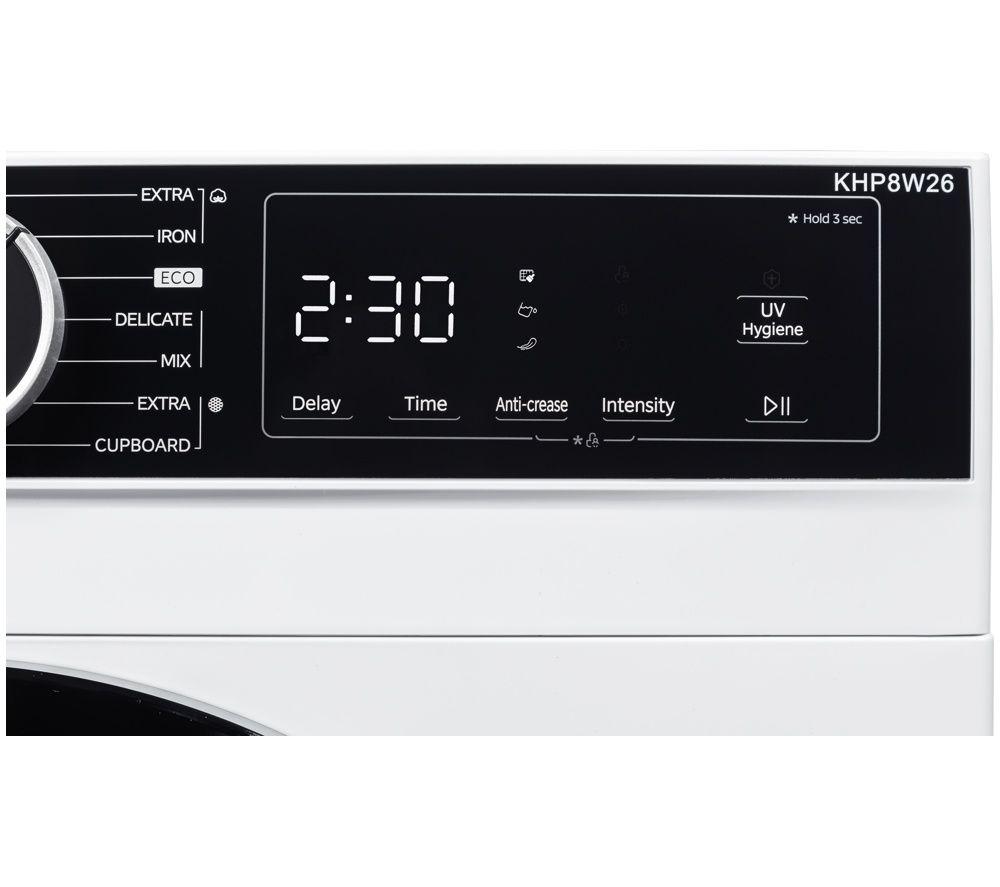 KENWOOD KHP8W26 8 kg Heat Pump Tumble Dryer - White image number 10 of 12